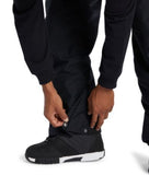 DC BLACK DOCILE TECHNICAL SNOW BIB PANTS 2024