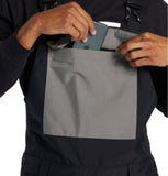 DC BLACK DOCILE TECHNICAL SNOW BIB PANTS 2024