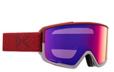 Anon M3 Goggles 2024 + Bonus Lens + MFI - MARS PERCEIVE SUNNY RED + PERCEIVE CLOUDY BURST