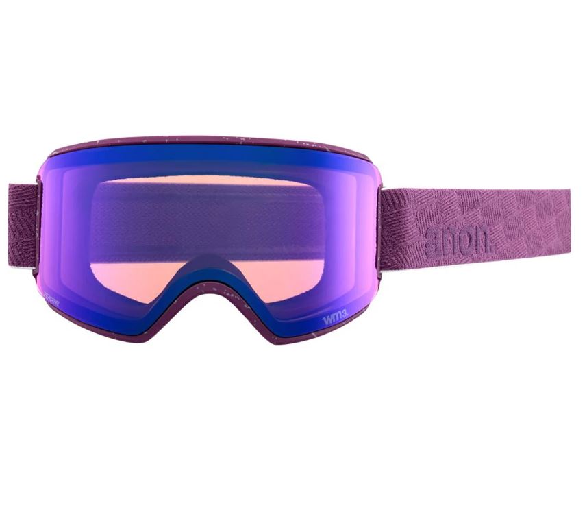 anon wm3 goggle Anon WM3 Women's Goggles & MFI Face Mask & Spare Lens Low Bridge Fit 2 – Oz  Extreme