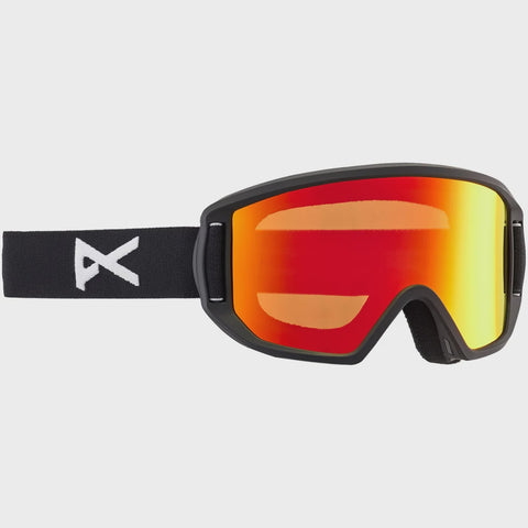 ANON Relapse JR goggles - Kids Black/ =red solex