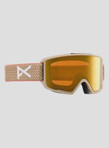 Anon M3 Goggles 2024 + Bonus Lens + MFI - MARS PERCEIVE SUNNY BRONZE + PERCEIVE CLOUDY BURST