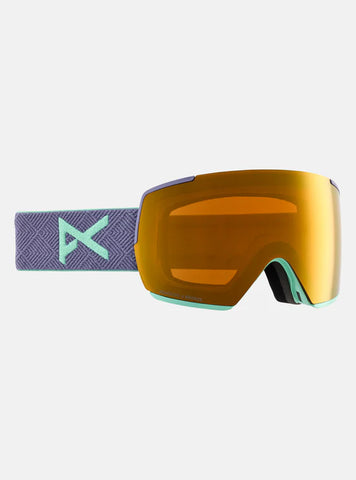 Anon M5 2025 Snow Goggles + Bonus Lens + MFI - Cloudy burst / Perceive Sunny Bronze