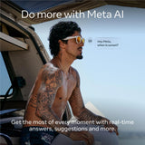 Oakley | Meta HSTN AI Glasses (Black/Clear)