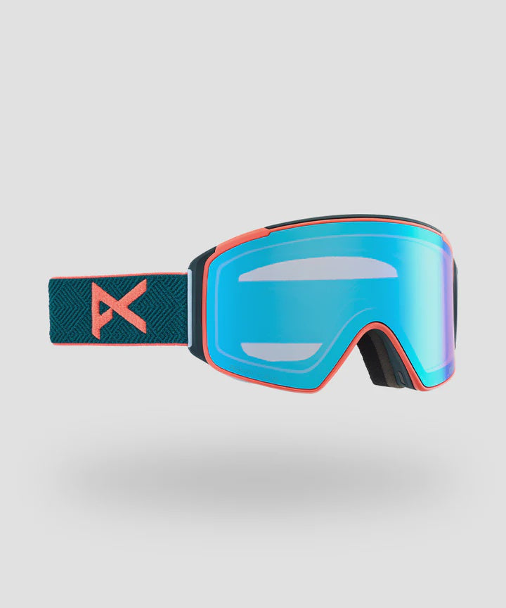 cylindrical ski goggles Anon M4s Cylindrical Ski Goggles Perceive Vriable, Perceive Cloudy Pin – Oz Extreme
