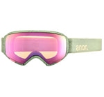 Anon WM1 Women's Goggles & MFI Face Mask & Spare Lens 2024 Hedge / Perceive Variable Green Lens