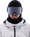 Anon M4 Cylindrical Snow Goggles + Bonus Lens + MFI - Smoke / Perceive Sunny Onyx