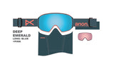 Anon M4 Cylindrical Snow Goggles + Bonus Lens + MFI® Face Mask