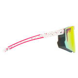 Pit Viper Sunglasses The Exec Flip-Offs Red / White