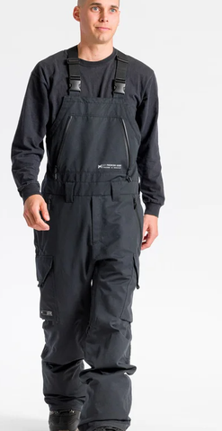 L1 Sentinel Snow Bib Overalls - 2024 - Black