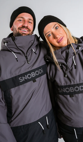 SNOBODI Wildland Snow Jacket - CHARCOAL 2024