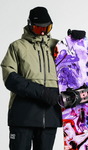 Snobodi Ridgeline Lilac Snow Jacket - OLIVE 2024