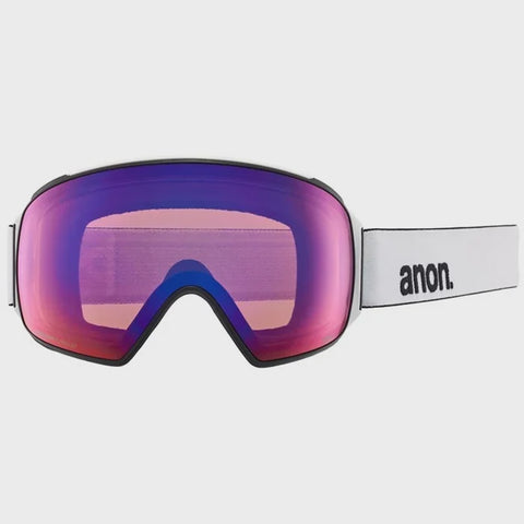 Anon M4.s Cylindrical Snow Goggles + Bonus Lens + MFI - Sunny Onyx / Violet