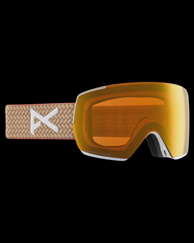 Anon M5 2025 Snow Goggles + Bonus Lens + MFI - Cloudy Burst  / Perceive Sunny Bronze