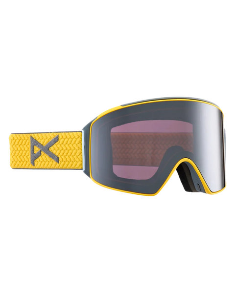 Anon M4 Cylindrical Snow Goggles + Bonus Lens + MFI - Sunny Onyx Anon M4 Cylindrical Snow Goggles + Bonus Lens + MFI - Sunny Onyx