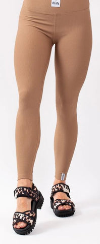 Eivy Icecold Rib Tights 2024 - Coffee