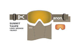 Anon M4 Toric Goggles & MFI Face Mask & Spare Lens Summit Taupe / Perceive Sunny Bronze Lens