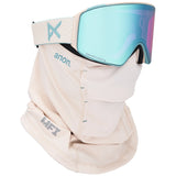 Anon M4 Cylindrical Low Bridge Goggles + Bonus Lens + MFI Face Mask