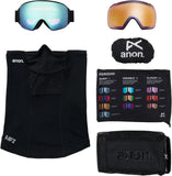 ANON M4 TORIC Goggle black/perceive variable blue