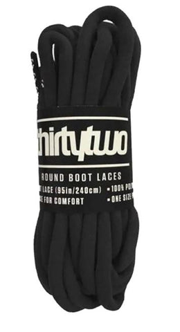 ThirtyTwo Boot Laces - Black