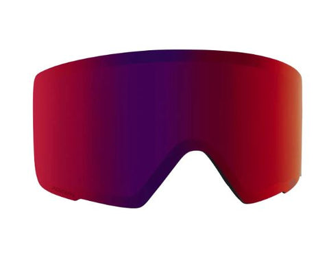 ANON M3 REPLACEMENT SNOW GOGGLES LENS - Perceive Sun Red