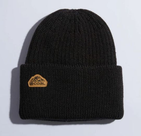 Coal The Coleville Recycled Cuff Black Beanie