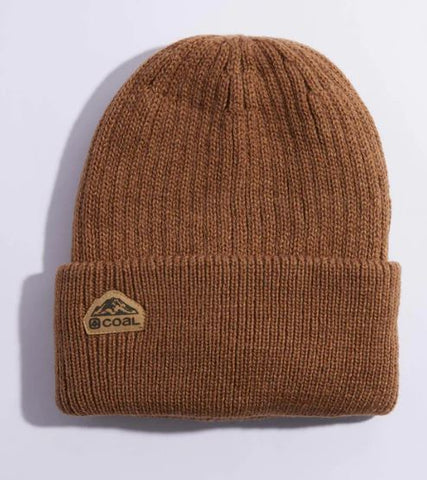 Coal The Coleville Recycled Cuff Light Brown Beanie